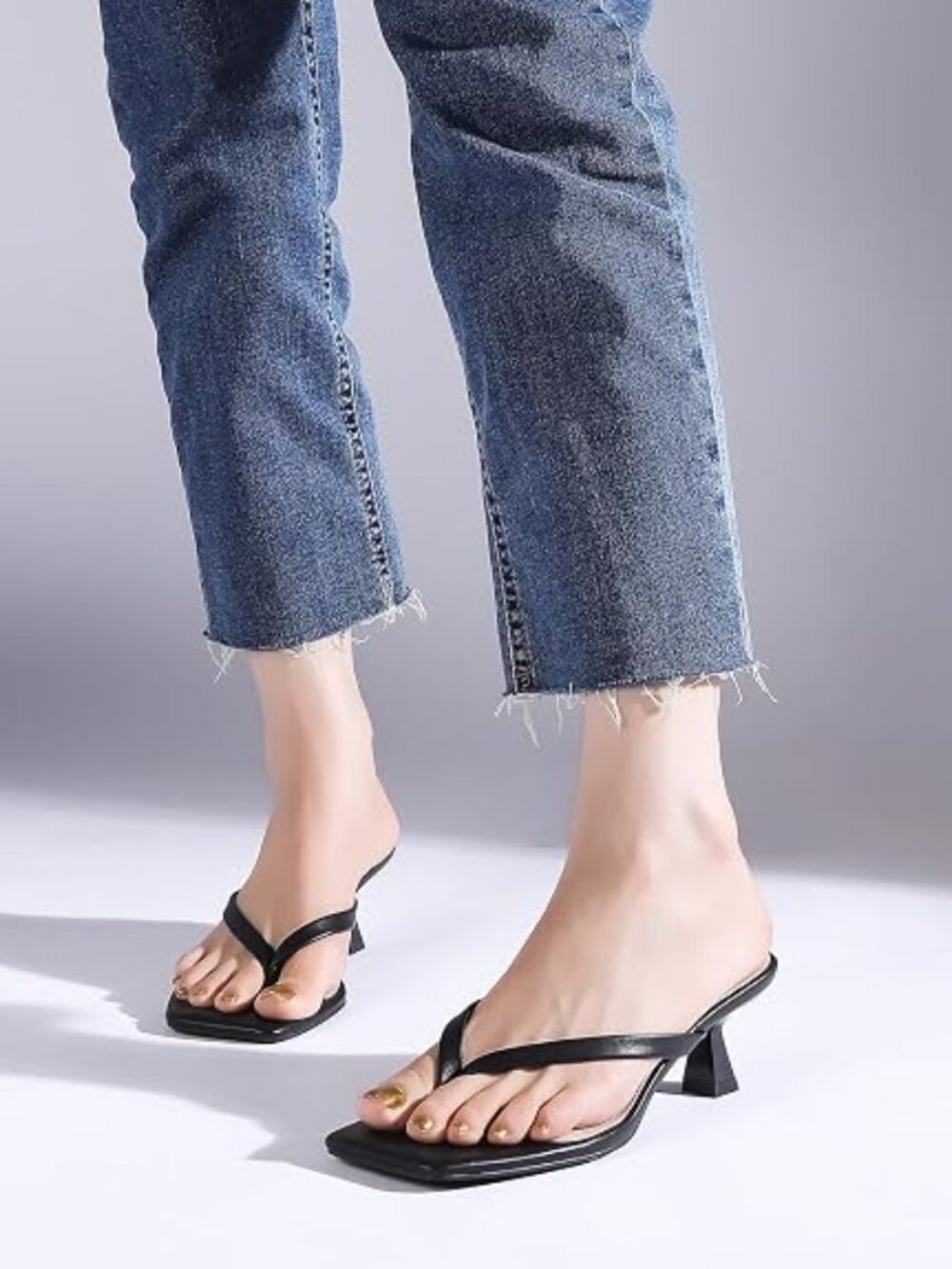 Kitten Flip Flop Thong Low Heels for Women